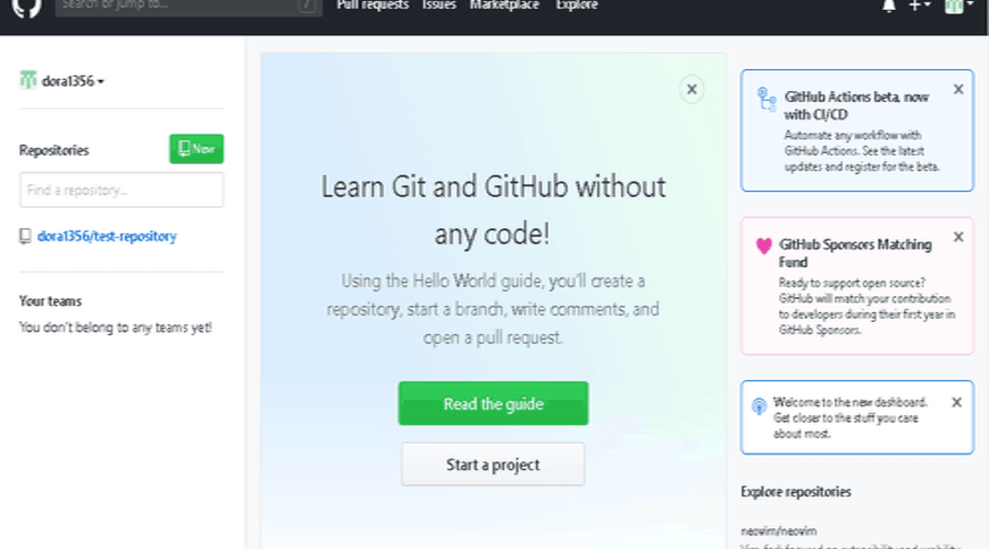 Github Repository Delete 깃허브 리포지토리 제거 방법 - 도라가이드