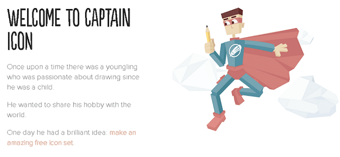 무료 아이콘 사이트 캡틴아이콘(Captain icon)